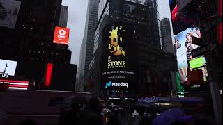 The Stone Register NASDAQ MarketSite advertisement