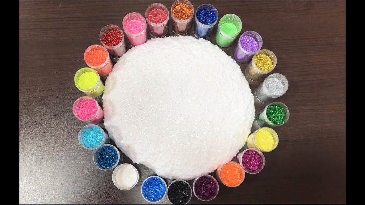 Glitter Slime Making | Most Satisfying Slime Videos #7 | Boom Slime