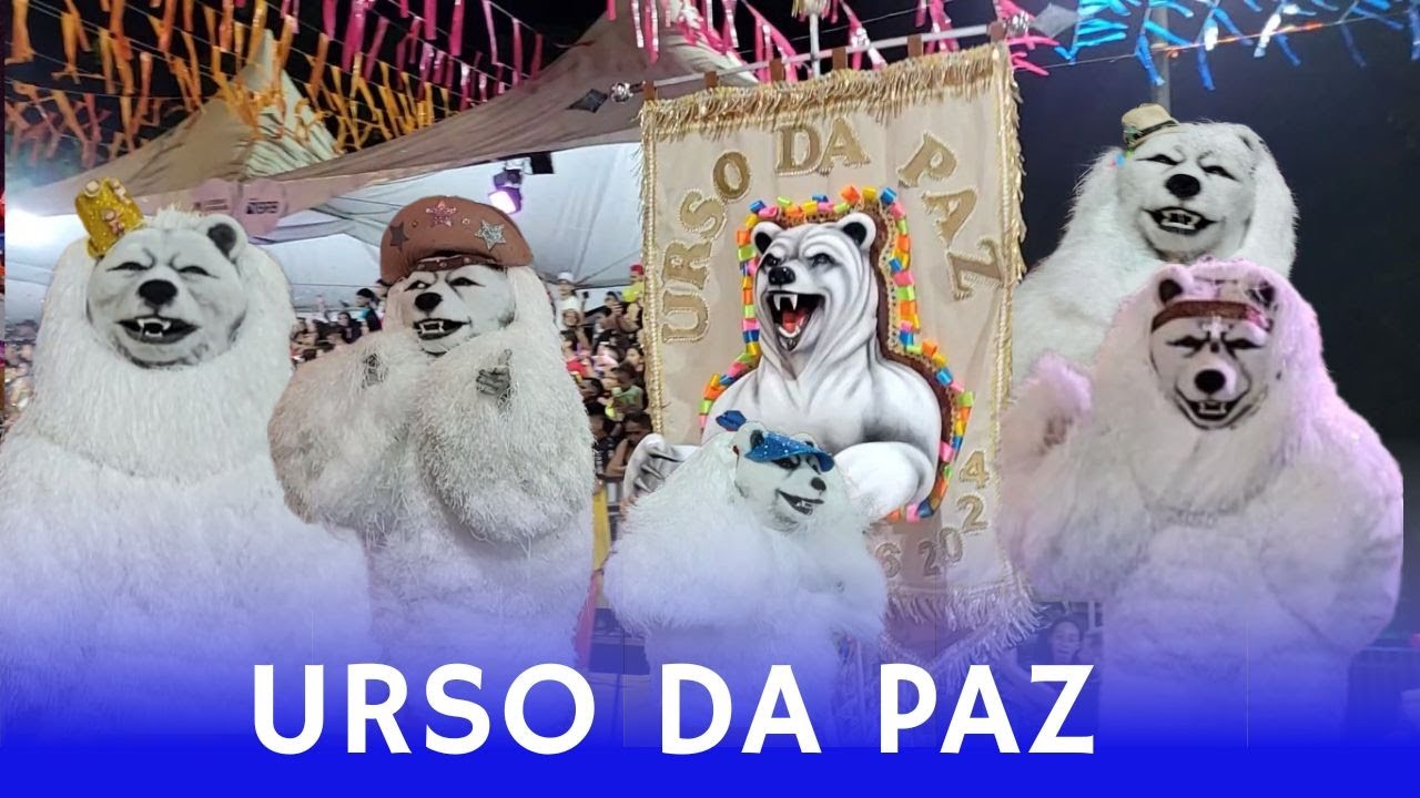 Urso Da Paz 2024 | Desfile Oficial | Carnaval Tradição de João Pessoa   #UrsoDaPaz2024