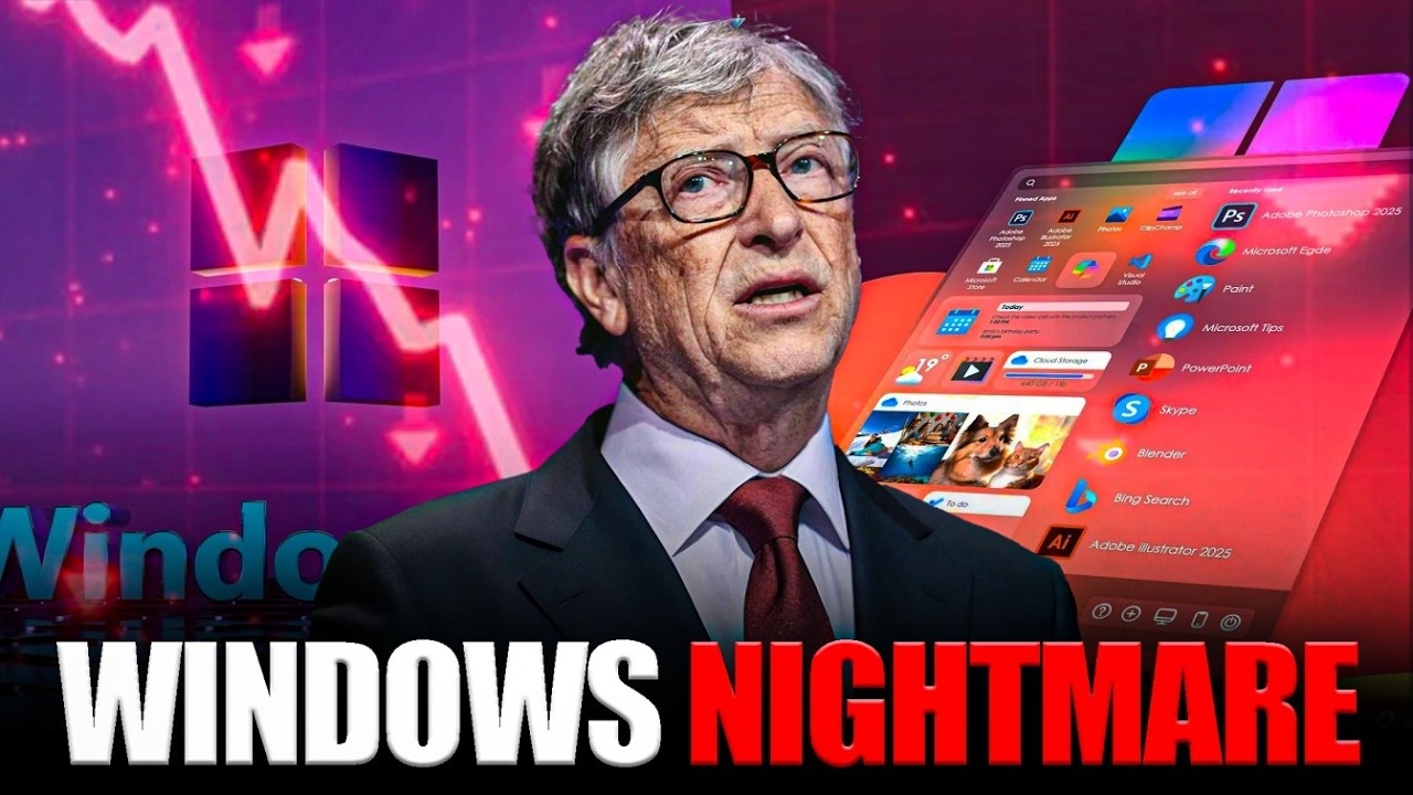 Bill Gates WORST Windows Nightmare Just Began in 2026