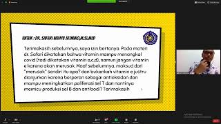 Kosmo FK UMS Present "Olahraga di Era Pandemi Covid" screenshot 5