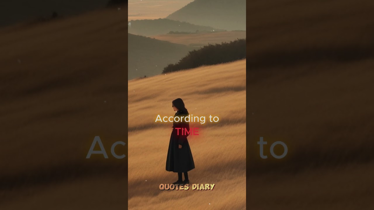 NO ONE'S GOOD OR BAD? Everyone's just a product of TIME 