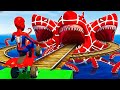 الرجل العنكبوت انقاذ باتمان Spider-Man Rescue batman vs iron man vs venom funny Game GTA 5 superhero