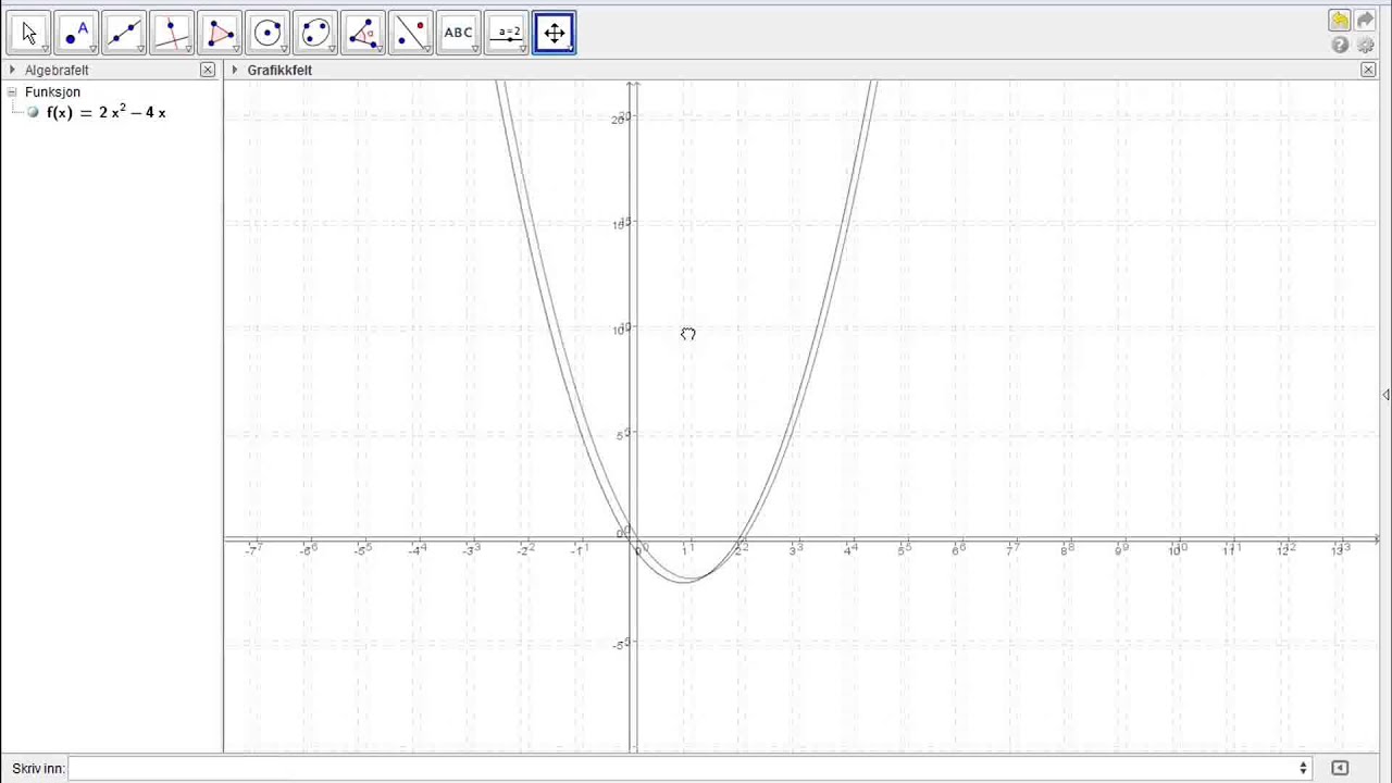 Hvordan Finne Toppunkt I Geogebra