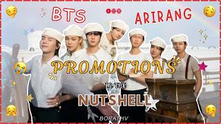 BTS Arirang promotions in a nutshell!
