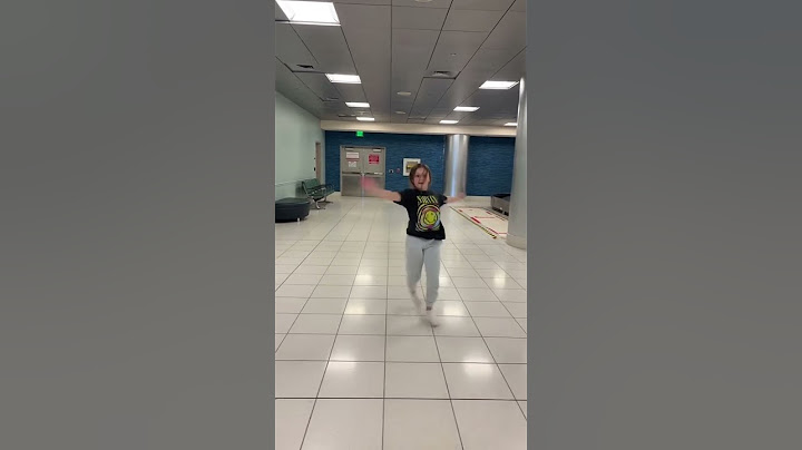 My dancer girl at the airport!