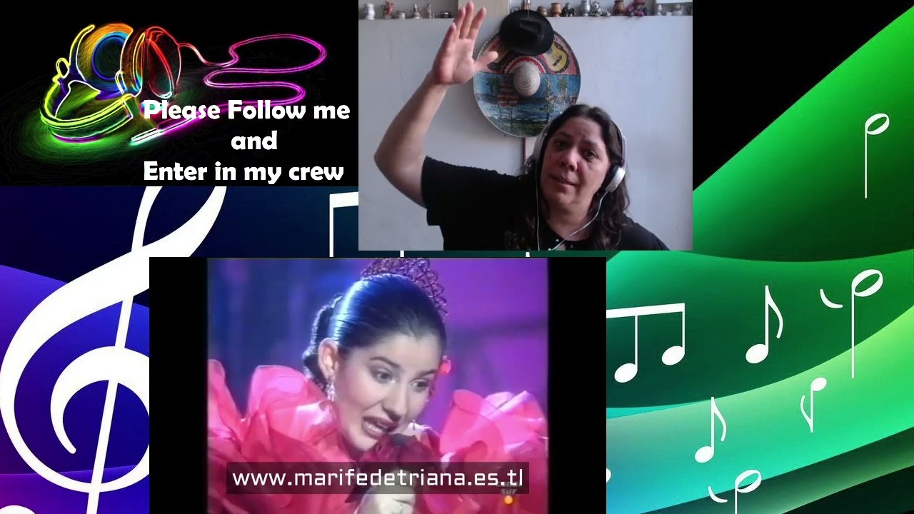 Reaction a Diana Navarro en su PRIMERA ACTUACIÓN a los 17 años !!! Increíble como CANTA !!!