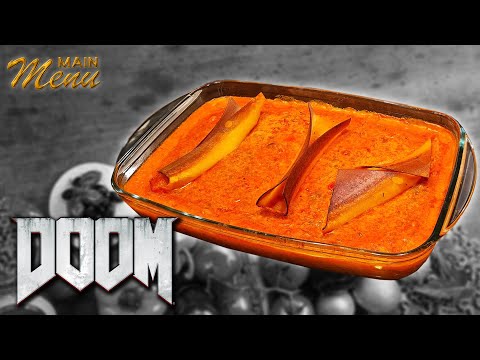 DOOM Eternal's DOOM Lasagne GAMING COOKING Main Menu