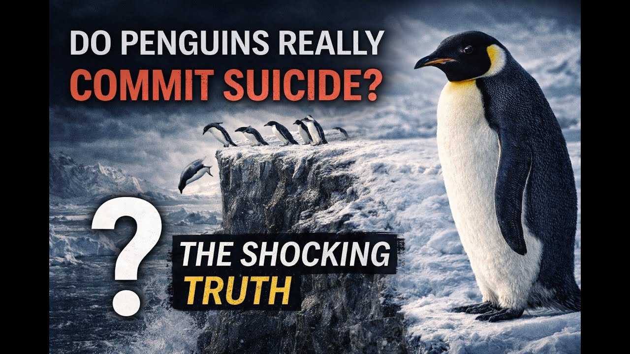 Do Penguins Really Commit Suicide? | The Shocking Truth Behind the Viral Myth
