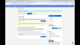 Table Capture Cloud: Creating a Capture Definition, Importing to Google Sheets