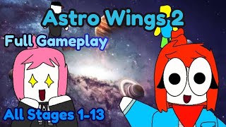 Astro Wings 2 - Full Gameplay - All Stages (With SUB-STAGES)