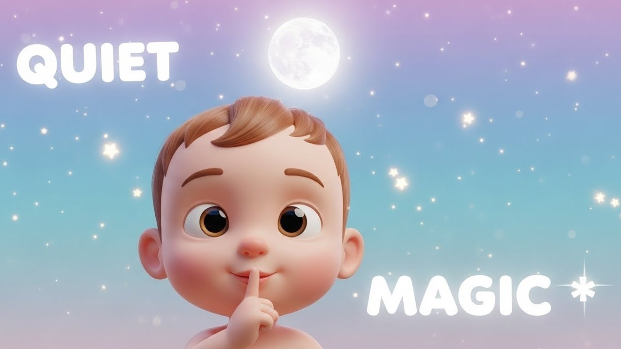 Quiet Magic Game 🌙✨ | Calm Sounds for Kids | Mini Glow Kids 3D