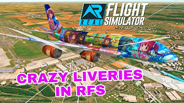the CRAZIEST Liveries in RFS 😂 | Real Flight Simulator