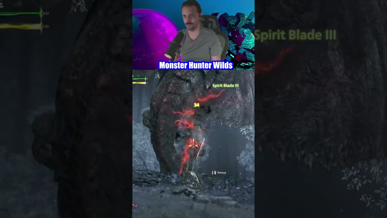 Eating steaks & hunting Rathalos using Longsword | Monster Hunter Wilds | PS5