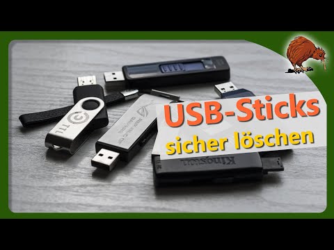 Video: So Löschen Sie Einen Eintrag über Einen USB-Stick