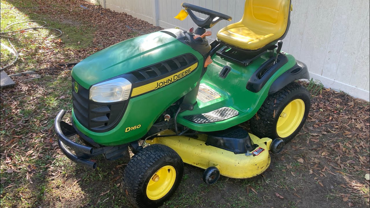 John Deere D160 project part 2 finished. - YouTube