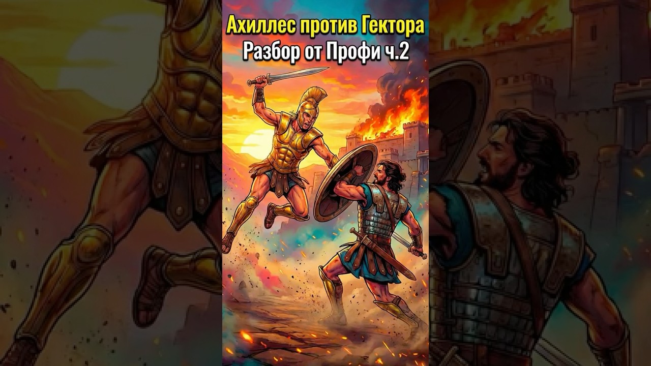 Ахиллес vs Гектора: Кто тут НАСТОЯЩИЙ БОГ? ⚡️👑 Часть 2