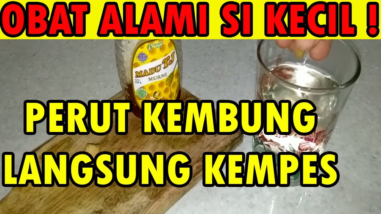 OBAT ALAMI UNTUK MENGATASI PERUT KEMBUNG DENGAN MUDAH | cara