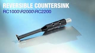 Juego de Portaherramientas y Cuchillas Reversibles NOGA / Reversible Countersink