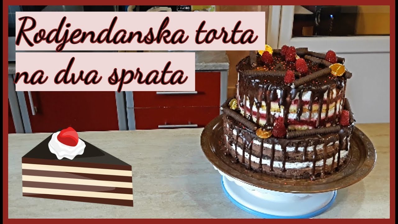 Rodjendanska torta na sprat