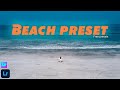 How to edit beach preset - Lightroom mobile preset free DNG / lightroom presets 2022