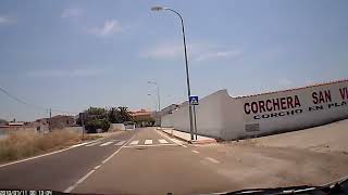 Llegada a San Vicente de Alcántara 1)