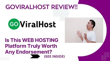GOViralHost REVIEW- Is This WEB HOSTING Platform Truly Worth Any Endorsement? See(View Before Use)
