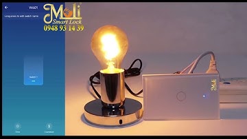 Công tắc cảm ứng chạm wifi MOLI