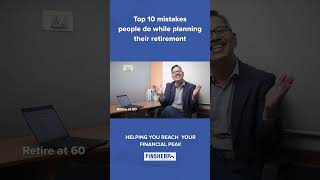 Top 10 mistakes people do while planning their retirement | How to avoid | #shorts