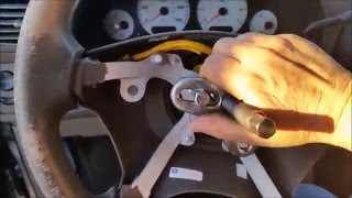 2001 to 2005 Caravan Clock Spring Change Part 1 Dorman 525-101 2001 Sebring Clockspring Replacement