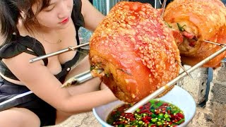 Phát sốt - Đã bán hết trong 2 giờ -Xe ba chỉ nướng ngon nhất Lạng Sơn