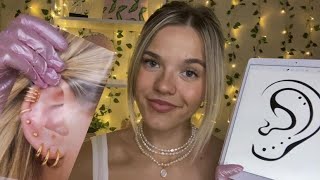 ASMR Piercing Your Ears Roleplay👂