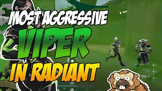 MOST AGGRESSIVE VIPER IN VALORANT