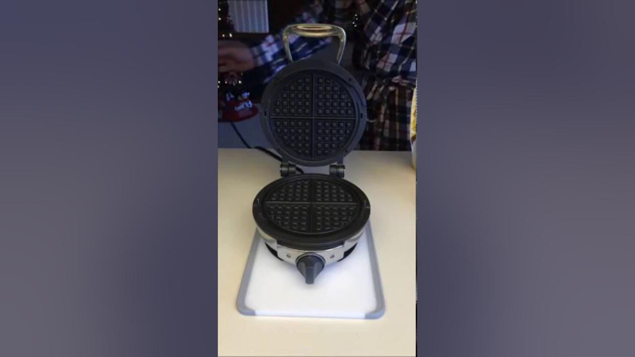 How to Make Waffles with All Clad Round Waffle Maker, Best Waffle Maker YouTube