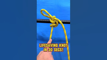 The One Knot That Could Save Your Life – Learn It in 30 Seconds! #knot #technique #rope #knowledge