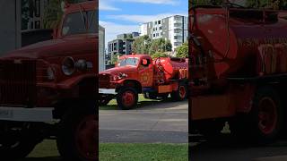NSW Fire Brigades GMC CCKW 6x6 Bushfire Tanker at the Museum of Fire, Penrith