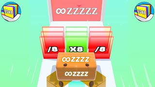 🪼Jelly Run 2048 - infinity mod ( ∞ ) vs baby shark- snake run - 2048 Gameplay part #32 screenshot 1