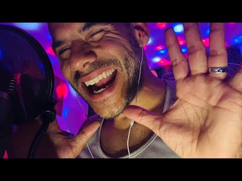 ASMR fast, aggressive UNUSUAL Intense Fast Mouth Sounds / Unintelligible FAST Male Whispers