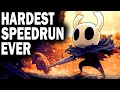 The Hardest Hollow Knight Speedrun Ever?