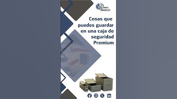 Cosas que puedes guardar en una caja de seguridad