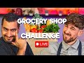 Our first-ever Grocery Shop Challenge – LIVE! 🛒🔥
