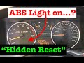 How to do a "QUICK Reset" on your ABS System!