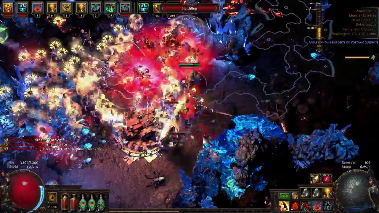 Path of Exile Delve Guardian Summoner Gameplay 9