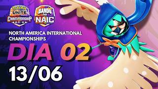 INTERNACIONAL DE POKÉMON UNITE NAIC DIA 2, NARRAÇÃO EM PT BR! BANDO NO NAIC!