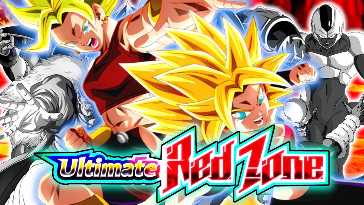 EZA AGL LR KALE AND CAULIFLA VS DBS BROLY! THE ULTIMATE RED ZONE! (DBZ