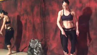 Practice With Eva Sampedro - Challenge 6 For The Indoor Bellydancer Coronavirus Stage March2020