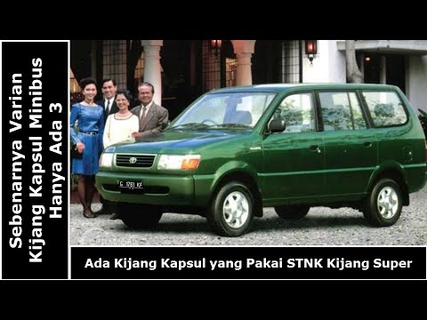 Sejarah dan Varian Toyota Kijang Kapsul | LGX SGX Krista Rangga Pick Up dll | Review Kijang Part 4