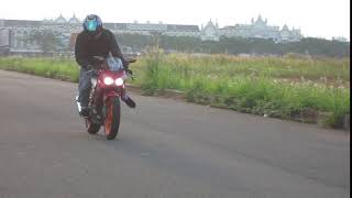 Freestyle wit CBR 150R Old