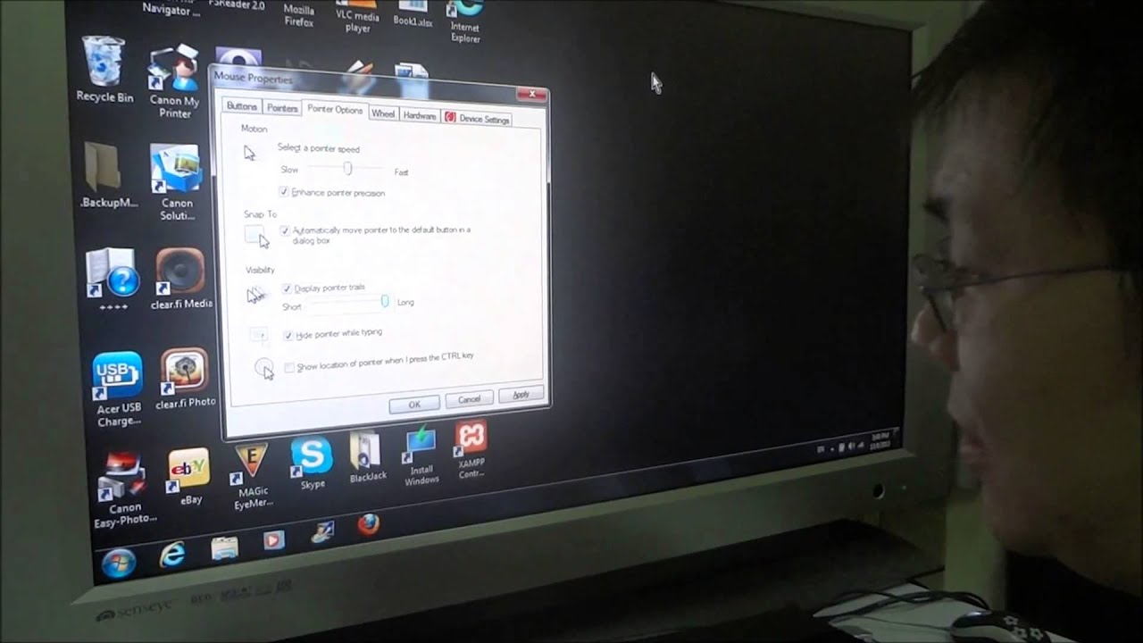 Configuring PCs for low Vision - YouTube
