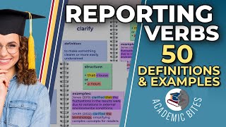 Details How to Use Reporting Verbs in Academic Writing Guide